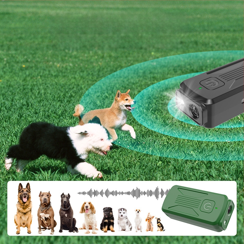 Υπερηχητικό αποτρεπτικό γαβγίσματος για σκύλους, φορητό, μοντέλο K26, υλικό πλαστικό