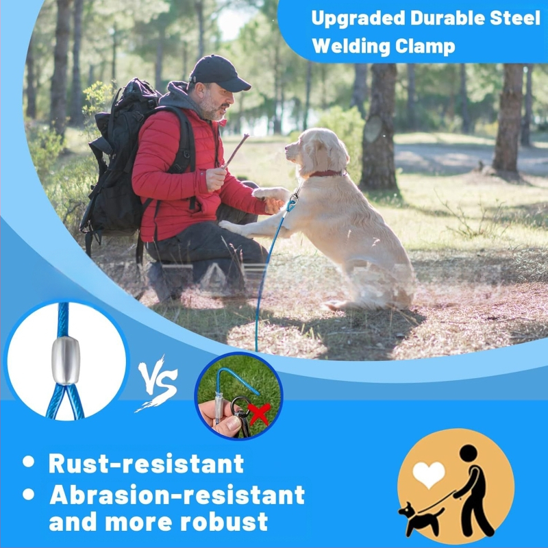 Šunų pavadėlis – nerūdijantis plienas, ištempiamas, Prekė Rigging, Kilmė Shandong