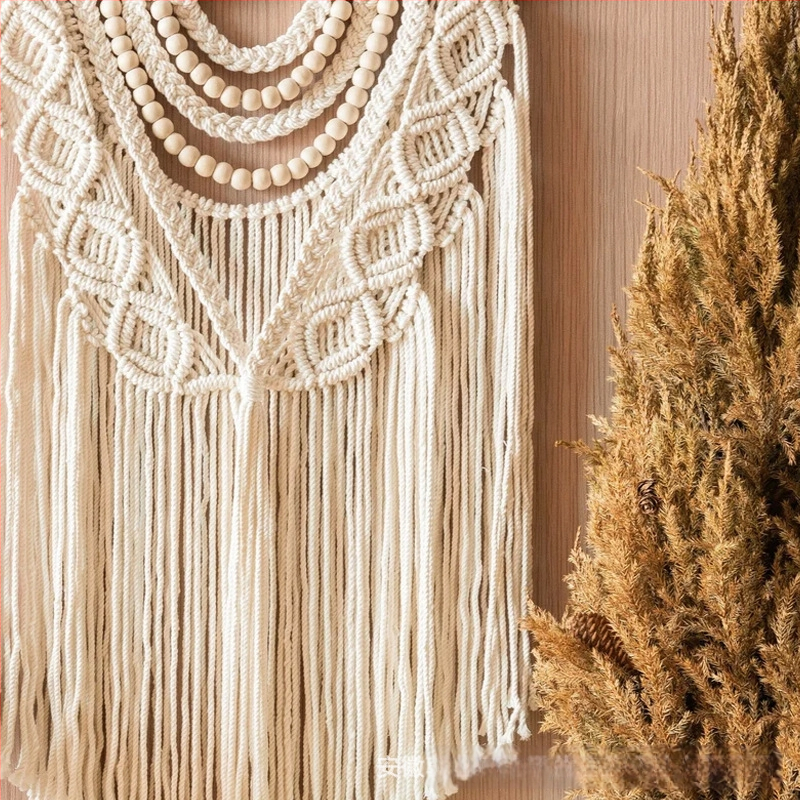 Kézzel szőtt pamut gobelin, ovális alak, csíkos mintázat, alkalmas nappalira, hálószobára és dolgozószobára