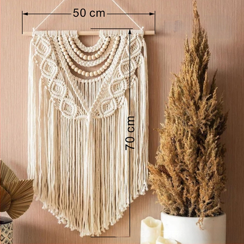 Kézzel szőtt pamut gobelin, ovális alak, csíkos mintázat, alkalmas nappalira, hálószobára és dolgozószobára