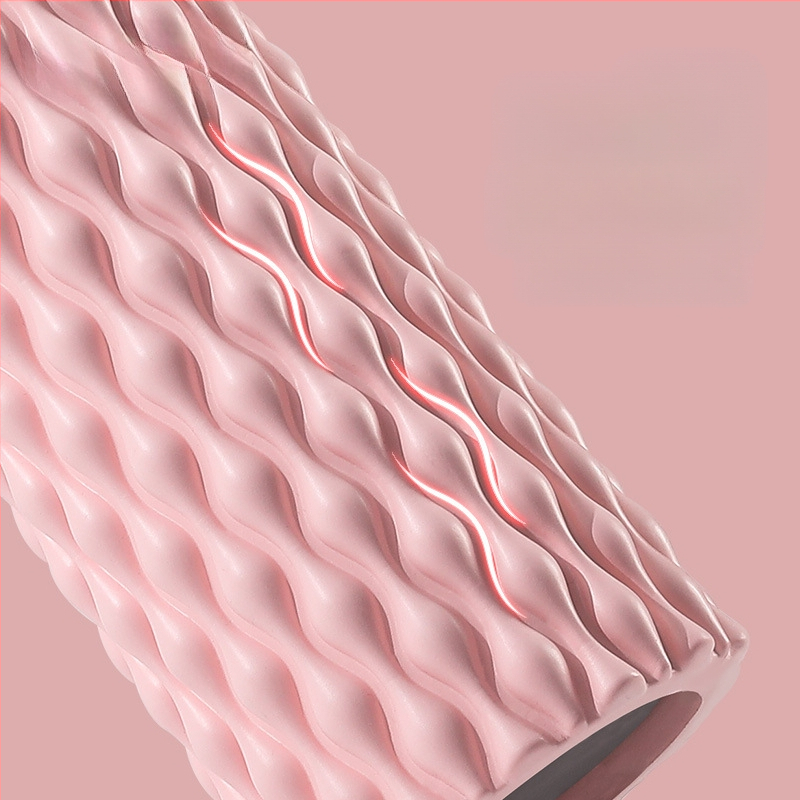 Amyup EVA κύλινδρος γιόγκα με σχήμα σταγόνας νερού, κενό εσωτερικό και μασάζ με δοντάκια λύκου