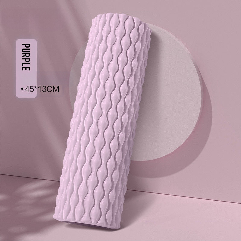 Amyup EVA κύλινδρος γιόγκα με σχήμα σταγόνας νερού, κενό εσωτερικό και μασάζ με δοντάκια λύκου