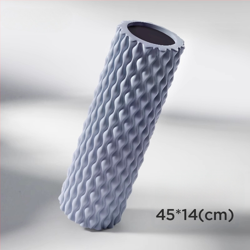 Amyup EVA κύλινδρος γιόγκα με σχήμα σταγόνας νερού, κενό εσωτερικό και μασάζ με δοντάκια λύκου