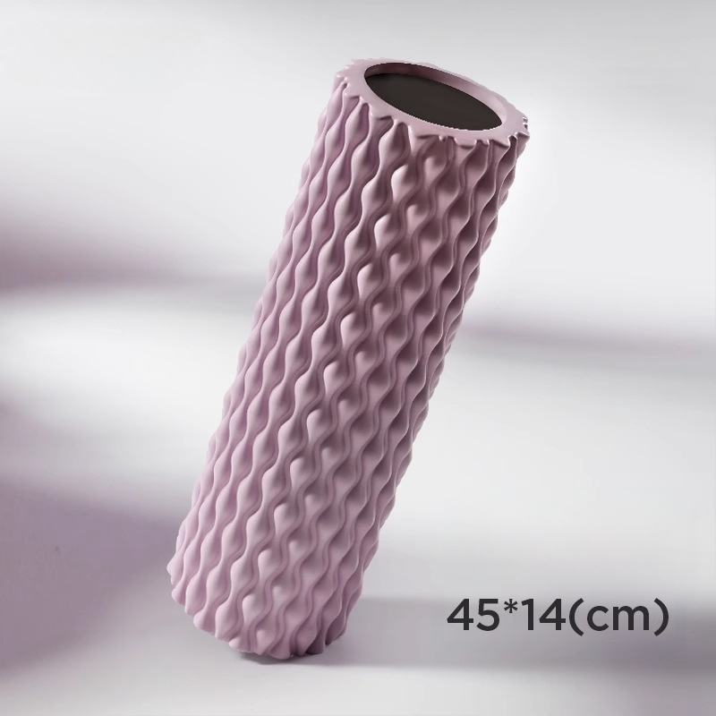 Amyup EVA κύλινδρος γιόγκα με σχήμα σταγόνας νερού, κενό εσωτερικό και μασάζ με δοντάκια λύκου