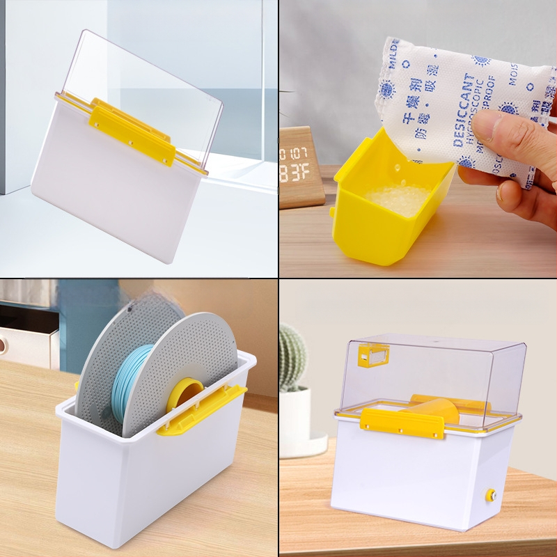 3D-printeri tarvikute kuivatuskast – tihendamine, läbipaistev hoiukarp – Earth Surface Kuivatamiskaste