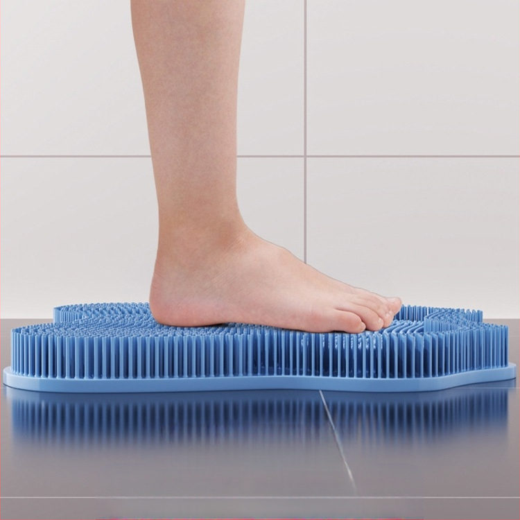 Nailono kojos šveitimo kilimėlis voniai su siurbimo plokšte, suaugusiųjų pėdų masažo kilimėlis, vandens įsisavinimas