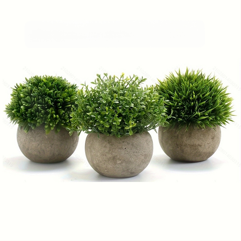 Σετ τεχνητών γλαστρών για εσωτερική διακόσμηση γραφείου και φωτογραφικά αξεσουάρ (Μάρκα: Hengyida; Υλικό: Πλαστικό; Διαδικασία: Έγχυση χύτευσης; Ποικιλία: 3312868)