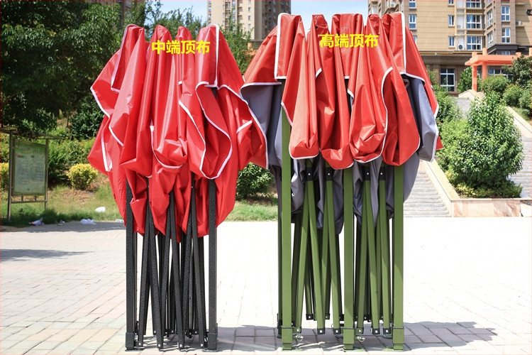 Lauko storas stogo audinys reklaminei palapinei, greitas surinkimas, dviejų kamerų konstrukcija, kamufliažo stilius