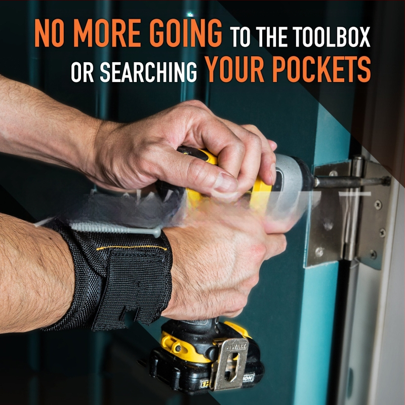 Magnetinis riešo apsauginis įrankiams — anti praradimo sriegiai, 1680 balistinis nailonas, tinkamas alpinizmui