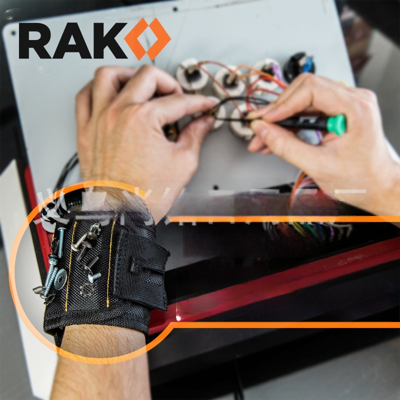 Magnetinis riešo apsauginis įrankiams — anti praradimo sriegiai, 1680 balistinis nailonas, tinkamas alpinizmui