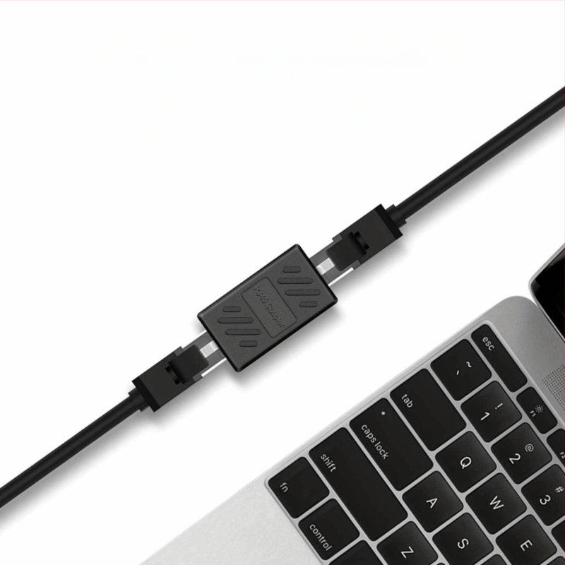 RJ45 прав конектор XC-800, интерфейс RJ45, модел XC-800, пуснат през 2024 г., индивидуално пакетирано