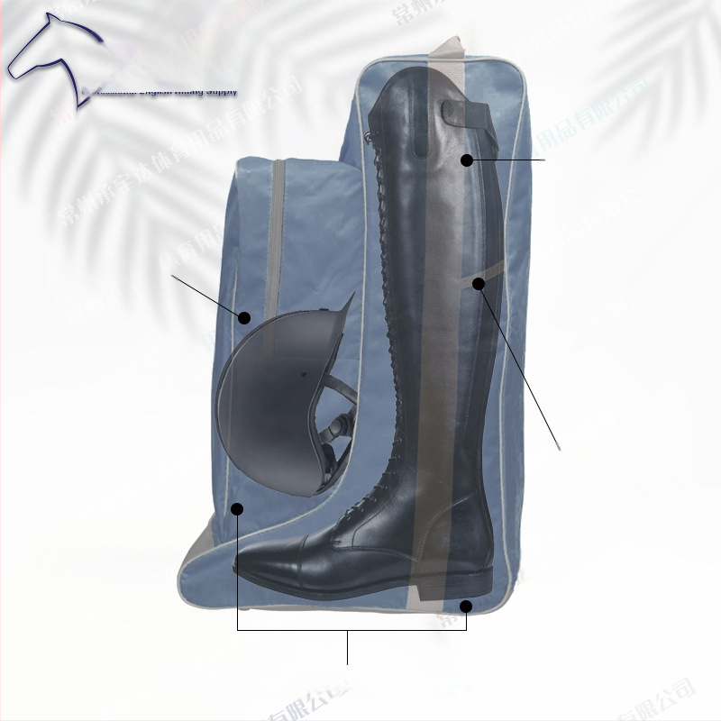 Τσάντα εξοπλισμού ιππασίας για κράνος και μπότες | Oxford ύφασμα | Με δυνατότητα προσαρμογής | Προέλευση: Τζιάνγκσου | Συσκευασία: 25 τεμάχια