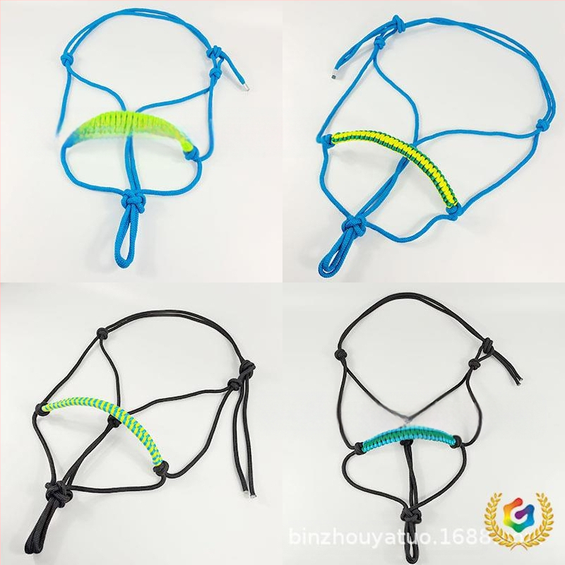 Χαλίνια αλόγου, νάιλον πλεγμένα με πολλούς κόμπους, μοντέλο YT-MLT-01, συσκευασία 50 τεμάχια, διαθεσιμότητα παραμετροποίησης