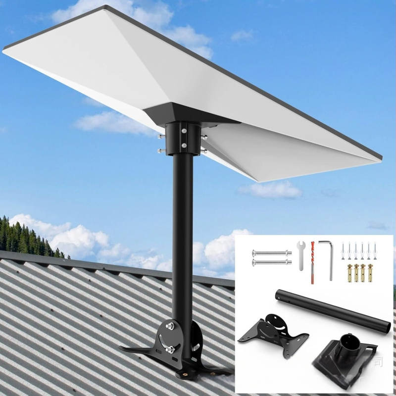 Tiesus vamzdžio laikiklis – metalinis, reguliuojamas, 1,8 kg, įtrauktos instrukcijos