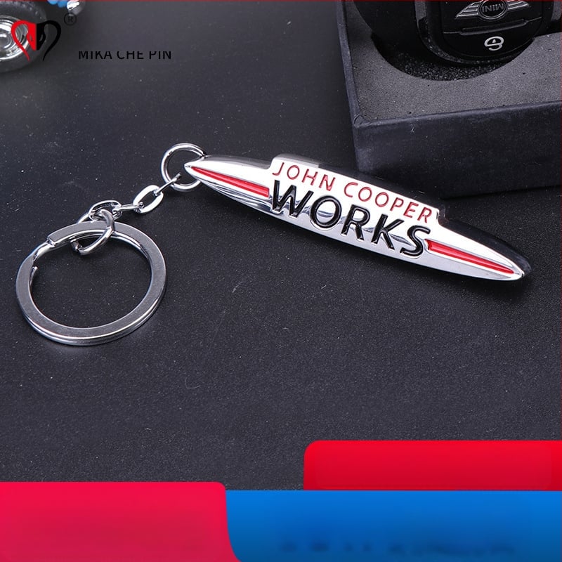 Raktų pakabukas BMW Mini JCW Countryman – aliuminio lydinys, paprastas stilius