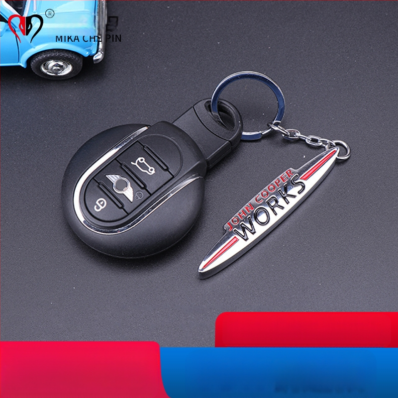 Raktų pakabukas BMW Mini JCW Countryman – aliuminio lydinys, paprastas stilius