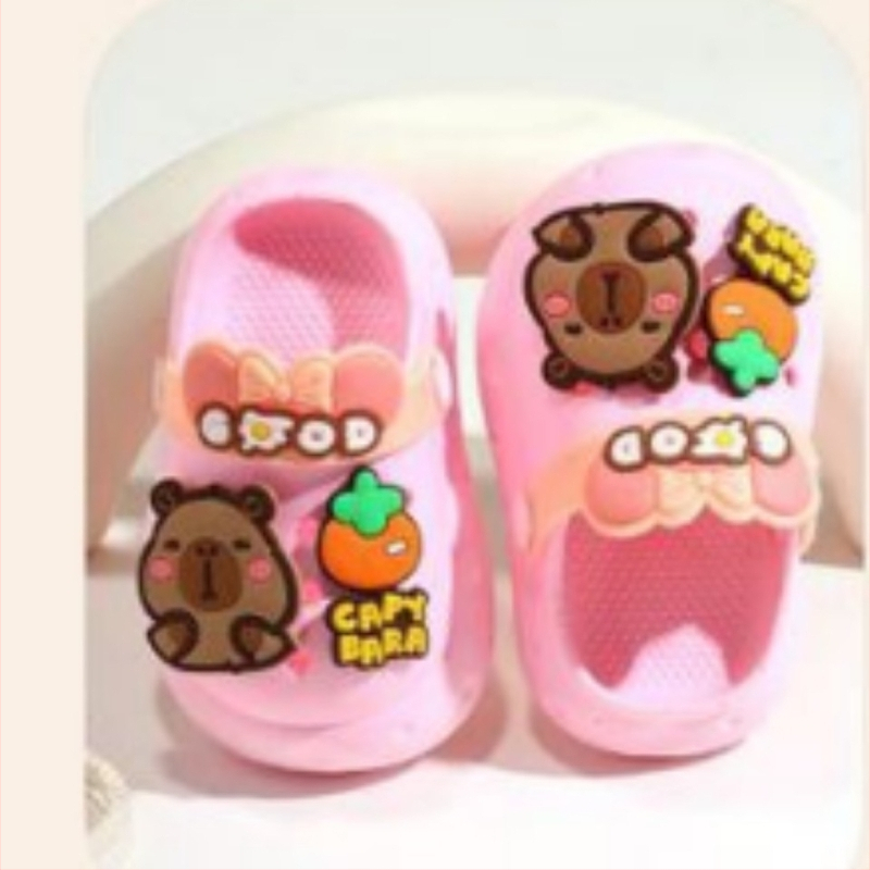 Παιδικές εσωτερικές παντόφλες Crocs σε στυλ Crocs, PVC επάνω μέρος, μαλακή σόλα, unisex, ηλικίες 4–12 ετών