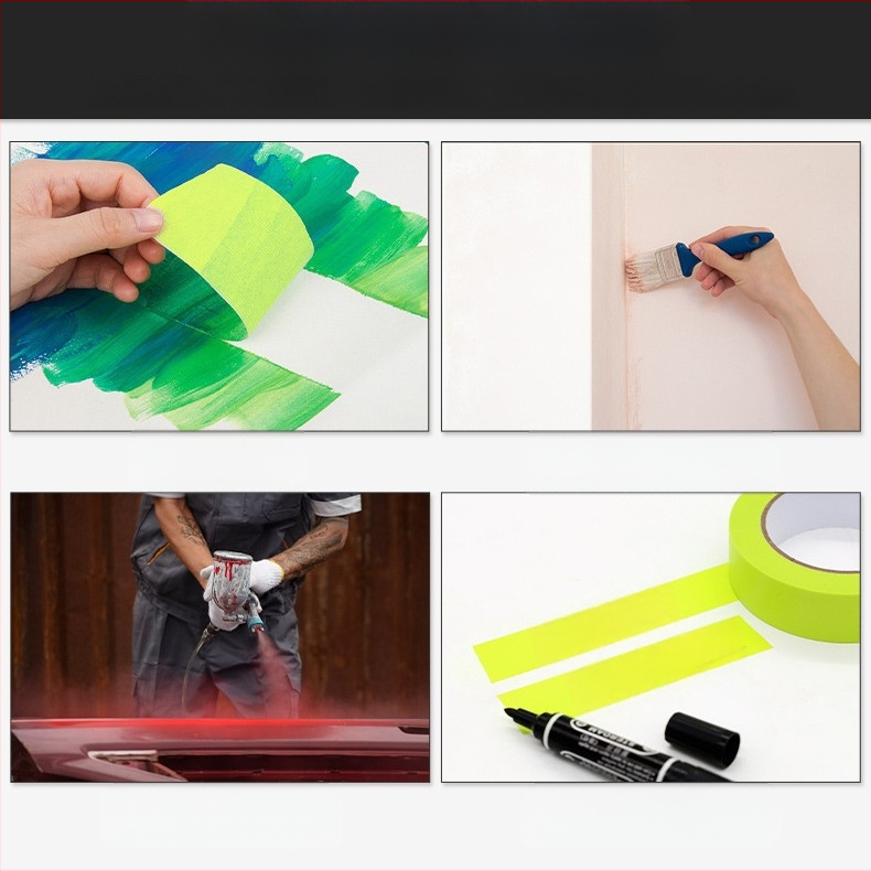 Ταινία μασκαρίσματος από χαρτί με μοτίβο για αρμούς πλακιδίων – βάση από χαρτί, κόλλα ευαίσθητη στην πίεση, υψηλή πρόσφυση, εύκολο σκίσιμο, χωρίς κατάλοιπα