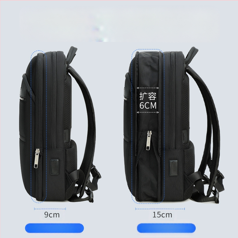 Meeste äri seljakott laienemisega, 20–35 L maht, Oxford kangas, reisimiseks