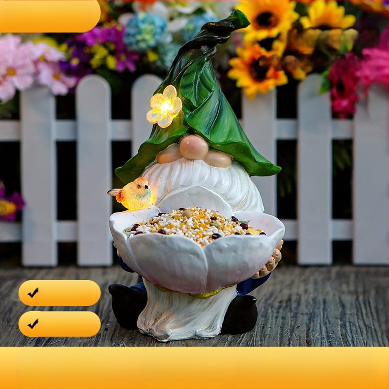 Paukščių lesyklėlė iš dervos, sodo dekoras amerikietiško kaimo stiliuje, modelis XZ016