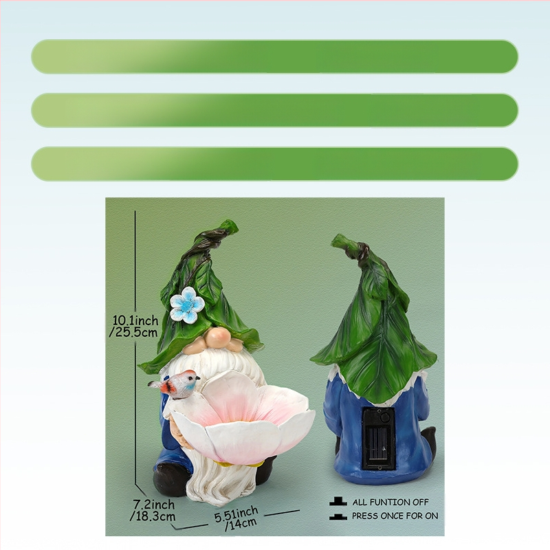 Paukščių lesyklėlė iš dervos, sodo dekoras amerikietiško kaimo stiliuje, modelis XZ016