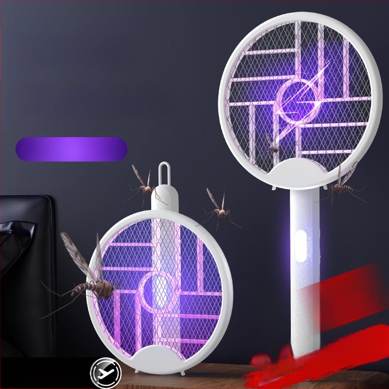 Sulankstomas elektrinis uodų naikintojas su UV šviesa, USB įkrovimas, modelis MX05, 5V, 800mAh, skirtas vidaus ir lauko naudojimui