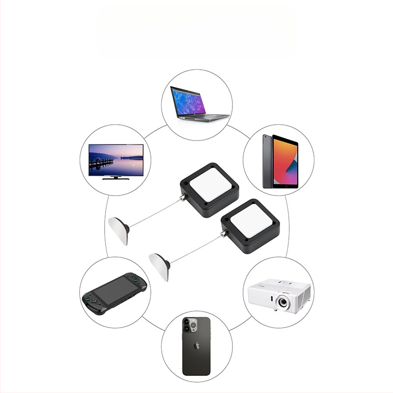 Αποσύρσιμο Κουτί Καλωδίου με Τηλεχειριστήριο — Αντικλοπή, Αντι-Απώλειας, Ατσάλινο Καλώδιο, ABS, Μάρκα PULLBOX, Μέγιστο Φορτίο 0.00016