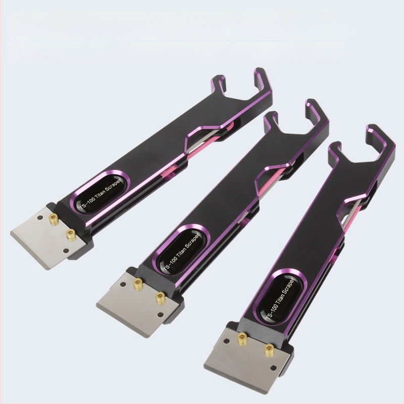 Μεταλλικός σκραπερ πλατφόρμας για 3D εκτυπωτή με PEI φύλλο, λεπίδα καθαρισμού και εξάγωνο κλειδί (SN346)