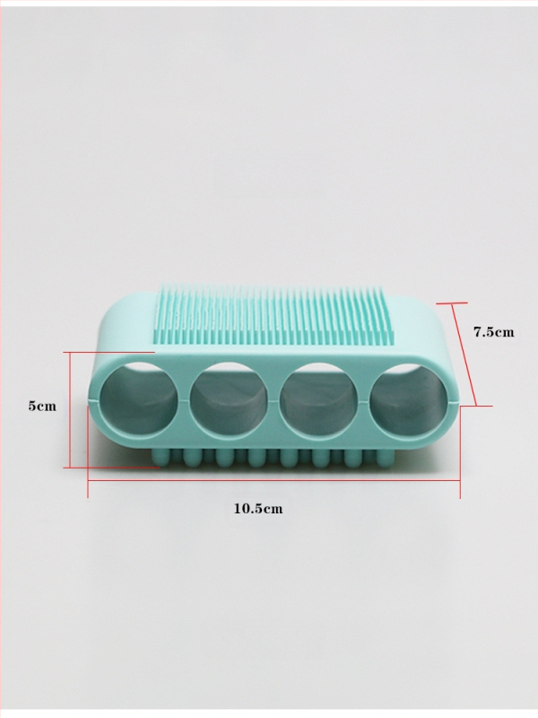 Very clever силиконова ръкавица за тяло с четири пръста за кучета — четка за гръб, душ гъба, анти-изплъзване, опаковка 150 бр.