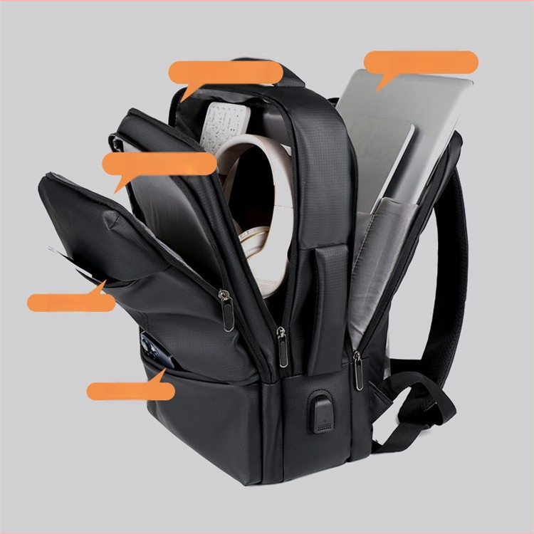 Seljakott Unisex Nylon 20-35L õhupadi rihmiga