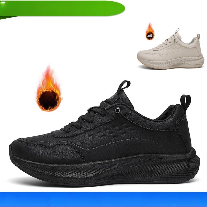 Unisex plačių nosių lauko kasdieniniai bėgimo bateliai – viršutinė dalis iš sintetinės odos, EVA vidurinis padas, guminė išorė