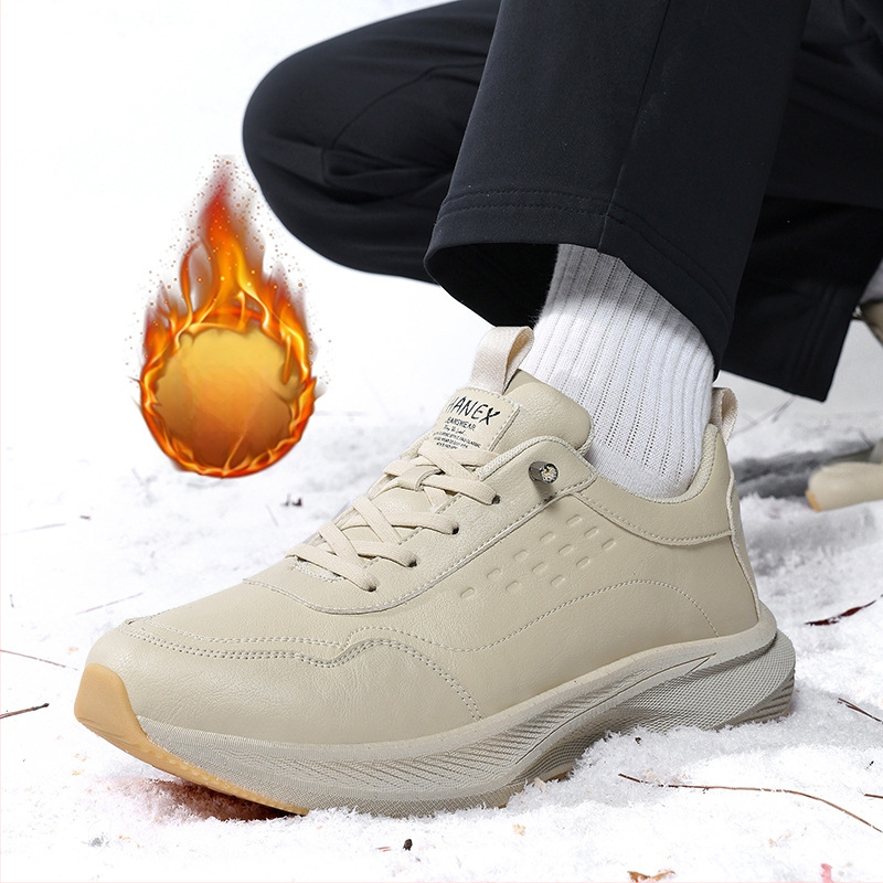 Unisex plačių nosių lauko kasdieniniai bėgimo bateliai – viršutinė dalis iš sintetinės odos, EVA vidurinis padas, guminė išorė