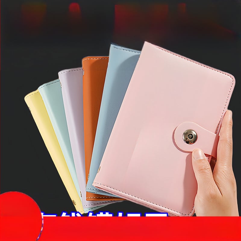 Pinigų taupymo organizatorius – PU oda, PVC įdėklas, atsparus vandeniui, universalus, miesto minimalistinis stilius, kasdieniam naudojimui