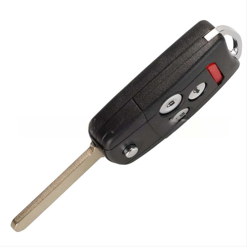 Carcasă pliabilă pentru cheie pentru Honda/Acura Accord Jazz CRV HRV — ABS + cupru, lamă din cupru, 55 g, compatibilă cu chei cu telecomandă pliabile