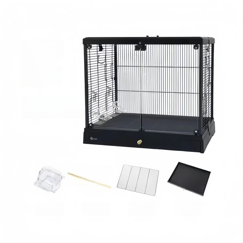 Cușcă pentru papagali – transparentă; Material: Alt; Origine: Alt; Importat: Nu.