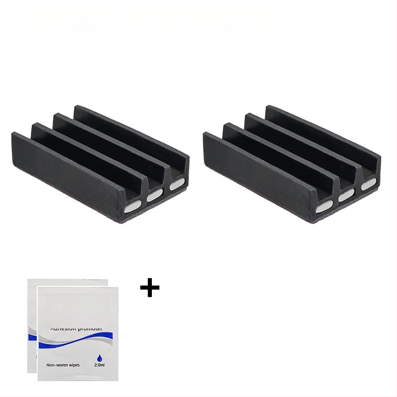 Bitų laikiklis varžtams su lipiniu montavimu ir magnetine funkcija, 3 skylėmis bitų saugojimo juosta, anglies plienas