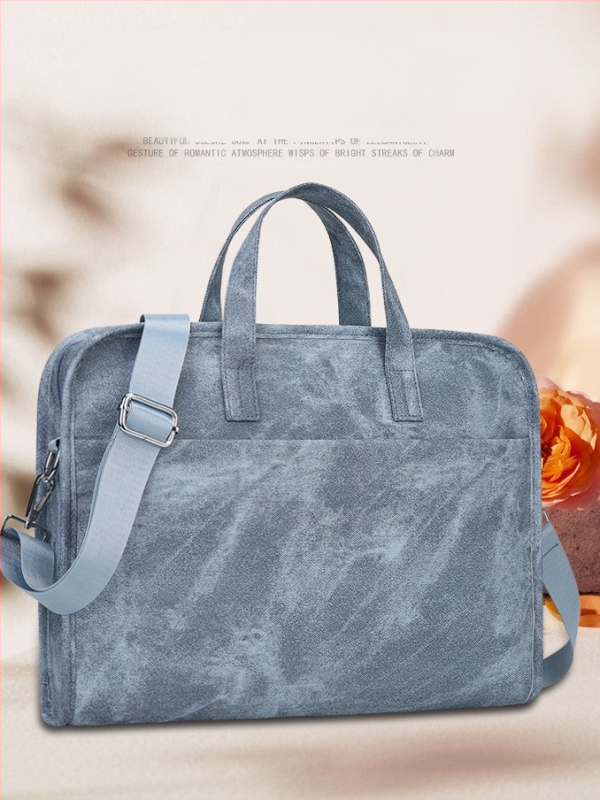 Liping vízálló PU laptop oldaltáska – ultrakönnyű, uniszex, poliészter bélés, üzleti elit stílus