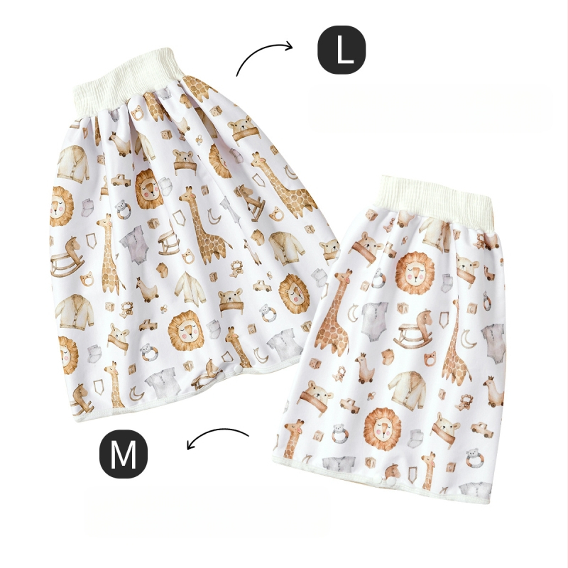 Бебешка пола за подгузник – водоустойчива пераема подложка, дишаща за деца 1–3 г (Happy Flute SMT2157, терри плат)