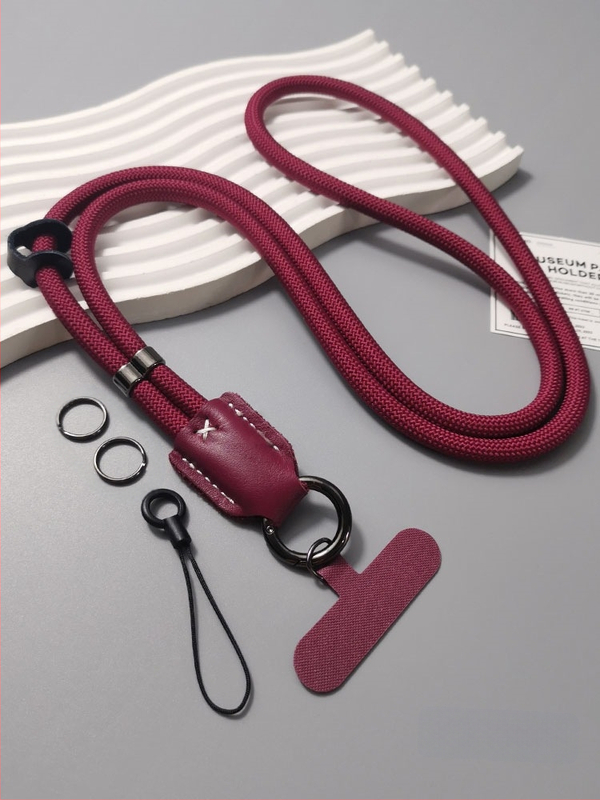 Naiste telefoni crossbody rihm, käsitöö, paksu kootud rihm, välitrekkidele, mitmekülgne