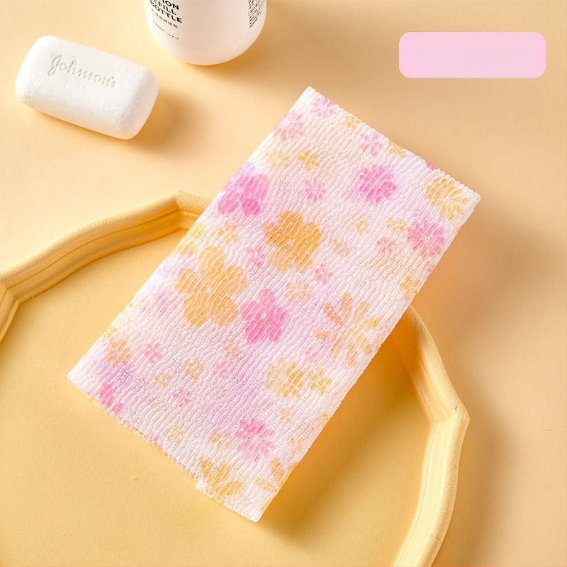 Скрабър за гръб в корейски стил, дълга лента, ексфолиращ с груба прежда за душ (за деца), Артикул 1002500412