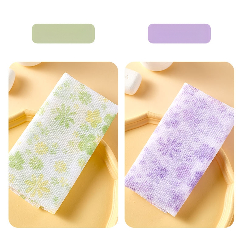 Скрабър за гръб в корейски стил, дълга лента, ексфолиращ с груба прежда за душ (за деца), Артикул 1002500412