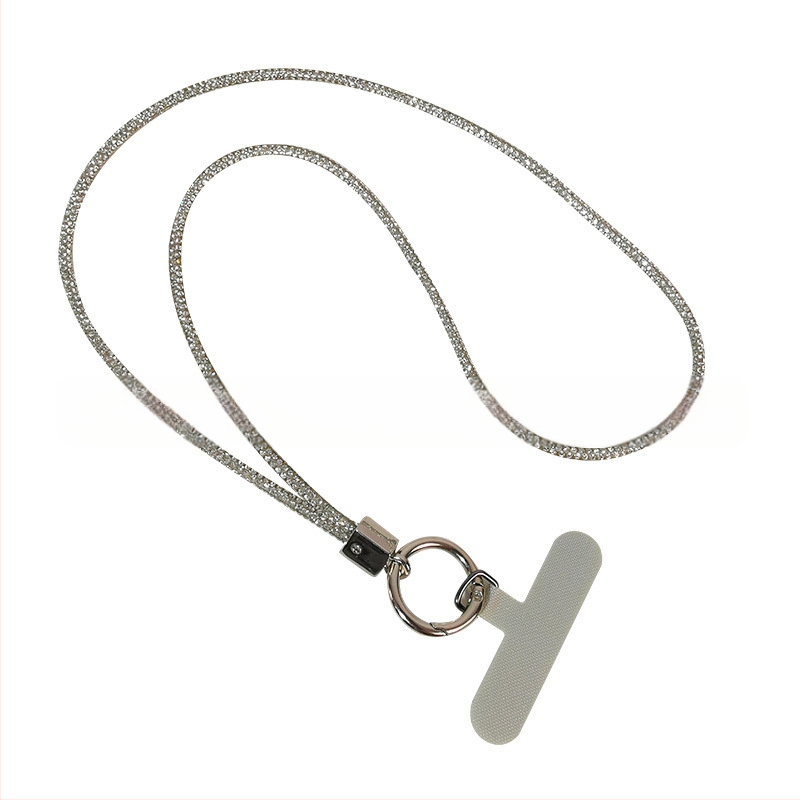 Ланярд за мобилен телефон Zhenge – ръчна изработка, с висулка, метална катарама