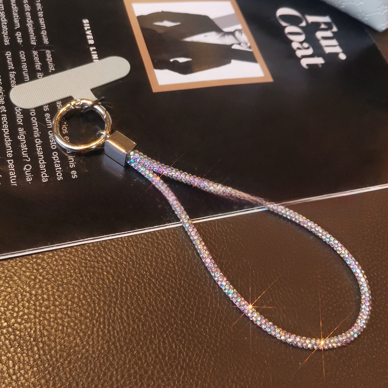 Ланярд за мобилен телефон Zhenge – ръчна изработка, с висулка, метална катарама