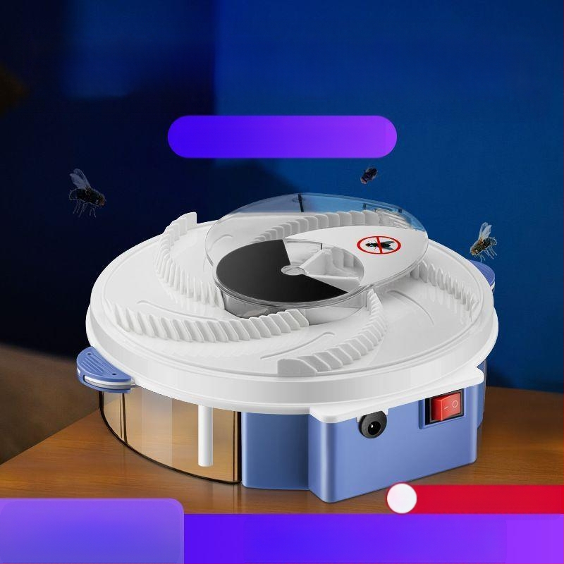 Capcană electrică pentru muște cu cușcă, pentru casă și restaurante, acoperire până la 10 m², fără sursă de lumină, fără baterie încorporată, eliminare prin șoc electric manual