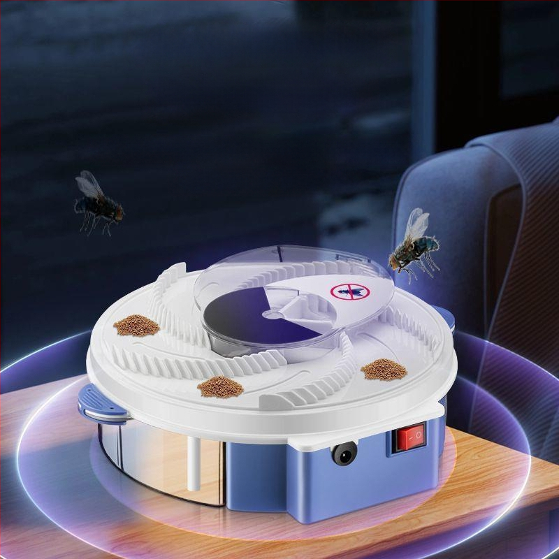 Capcană electrică pentru muște cu cușcă, pentru casă și restaurante, acoperire până la 10 m², fără sursă de lumină, fără baterie încorporată, eliminare prin șoc electric manual