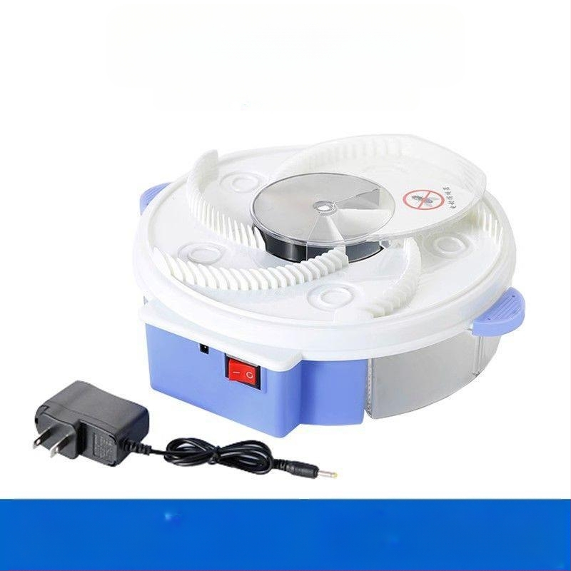 Capcană electrică pentru muște cu cușcă, pentru casă și restaurante, acoperire până la 10 m², fără sursă de lumină, fără baterie încorporată, eliminare prin șoc electric manual