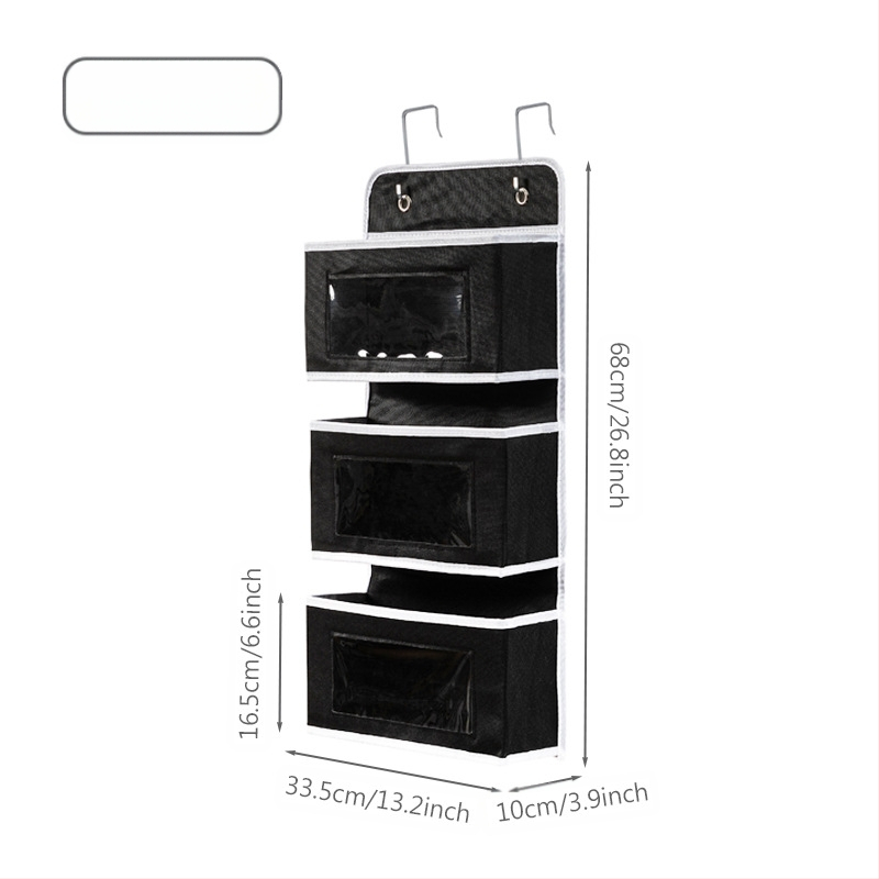 Κρεμαστή θήκη αποθήκευσης τοίχου, μη υφαντό ύφασμα, 3D στυλ, πολυλειτουργική