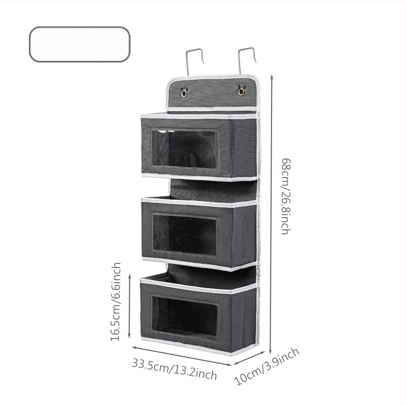 Κρεμαστή θήκη αποθήκευσης τοίχου, μη υφαντό ύφασμα, 3D στυλ, πολυλειτουργική