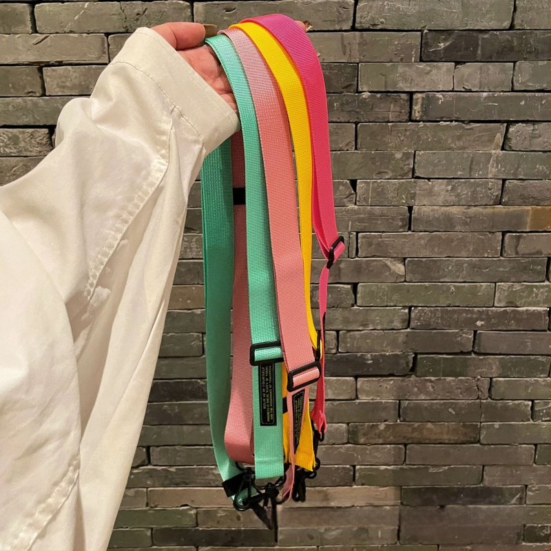 Ланярд за мобилен телефон с кръстосана презрамка – унисекс, нейлонова лента с метална катарама, марка Jiazhen, печатано лого