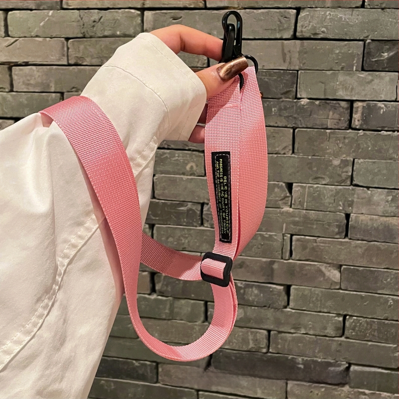 Ланярд за мобилен телефон с кръстосана презрамка – унисекс, нейлонова лента с метална катарама, марка Jiazhen, печатано лого